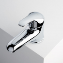 MISCELATORE LAVABO CROMO CON PILETTA EMMEVI MOD. WINNY