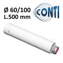 PROLUNGA COASSIALE D.60/100 CON INNESTO A BICCHIERE