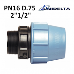 RACCORDO DRITTO MASCHIO A...