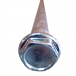 ANODO DI MAGNESIO CON TAPPO FILETTATO 1" L 50 CM