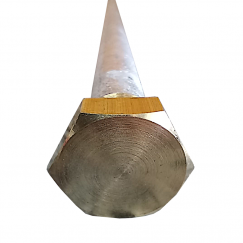 ANODO DI MAGNESIO CON TAPPO FILETTATO 1/2" L 50 CM