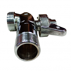 RUBINETTO A SFERA PER LAVATRICE 1/2"x3/4" MODELLO SQUALO