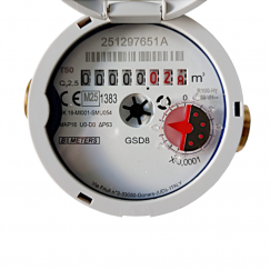 CONTATORE ACQUA FREDDA 1/2" QUADRANTE ASCIUTTO B-METERS