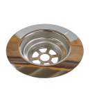 PILETTA CON CESTELLO PER LAVELLI IN CERAMICA D.85 BONOMINI