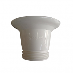 PILETTA CON CESTELLO PER LAVELLI IN CERAMICA D.85 BONOMINI