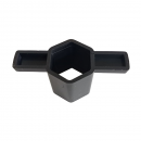 PILETTA CON CESTELLO PER LAVELLI IN CERAMICA D.85 BONOMINI