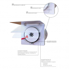RECUPERATORE DI CALORE VORTICE HRV 40 MONO EVO HCS WIFI