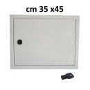SPORTELLO PER CONTATORE ACQUA BIANCO 45x35